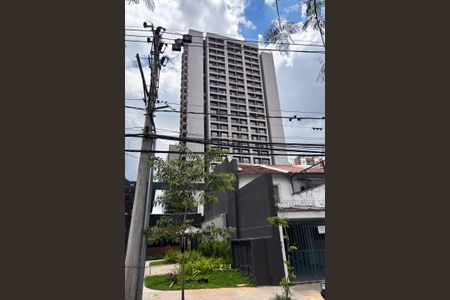 Studio para alugar com 28m², 1 quarto e sem vagafachada do predio