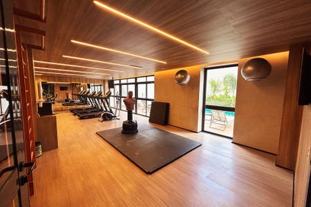 Studio para alugar com 28m², 1 quarto e sem vagaacademia