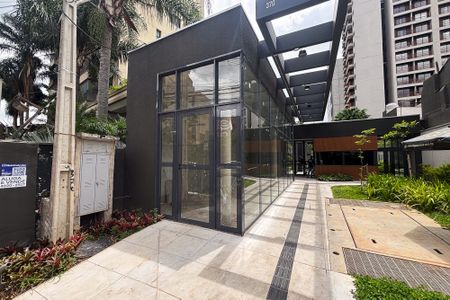 Studio para alugar com 28m², 1 quarto e sem vagafachada do predio