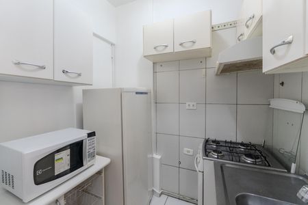 Studio para alugar com 34m², 1 quarto e sem vaga Studio para alugar com 34m², 1 quarto e sem vagaCozinha