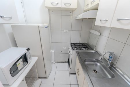 Studio para alugar com 34m², 1 quarto e sem vaga Studio para alugar com 34m², 1 quarto e sem vagaCozinha