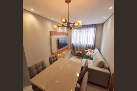 Sala de apartamento à venda com 2 quartos, 45m² em Campanário, Diadema