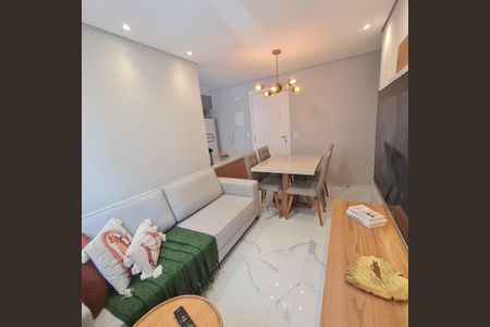 Sala de apartamento à venda com 2 quartos, 45m² em Campanário, Diadema