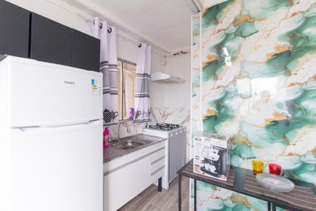 Cozinha de casa para alugar com 1 quarto, 32m² em Bela Vista, Osasco