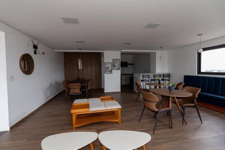 Studio para alugar com 28m², 1 quarto e 1 vaga Studio para alugar com 28m², 1 quarto e 1 vagaÁrea comum - Salão de festas