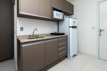 Studio para alugar com 28m², 1 quarto e 1 vaga Studio para alugar com 28m², 1 quarto e 1 vagaStúdio - Cozinha