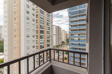Sacada de kitnet/studio para alugar com 1 quarto, 25m² em Vila Olímpia, São Paulo