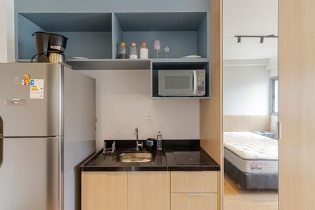 Studio de kitnet/studio para alugar com 1 quarto, 25m² em Vila Olímpia, São Paulo