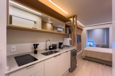 Studio para alugar com 22m², 1 quarto e sem vagaCozinha