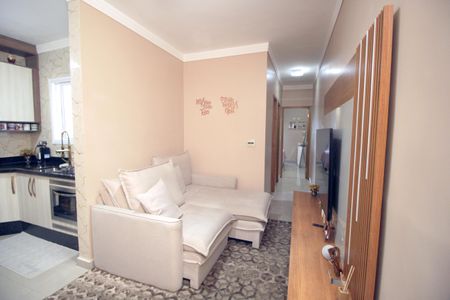 Sala de apartamento à venda com 2 quartos, 100m² em Jardim Paraiso, Santo André