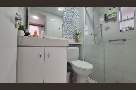 Apartamento à venda com 65m², 3 quartos e 1 vagaBanheiro da suíte
