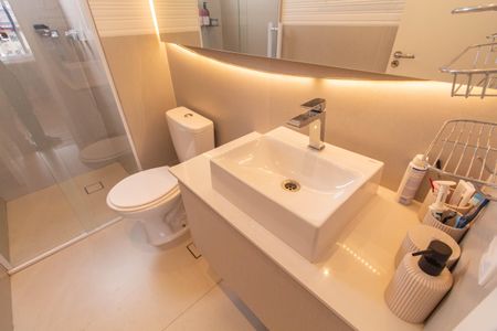 Apartamento à venda com 120m², 3 quartos e 2 vagasBanheiro da Suíte 3