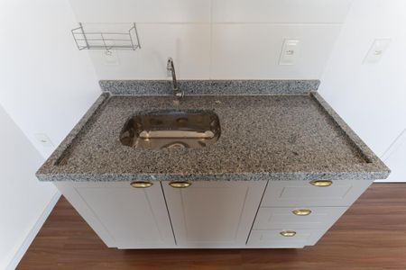 Studio para alugar com 31m², 1 quarto e sem vaga Studio para alugar com 31m², 1 quarto e sem vagaSala/Cozinha