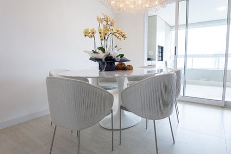 Sala de Jantar de apartamento à venda com 3 quartos, 112m² em Vila da Serra, Nova Lima