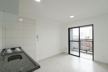 Sala/Cozinha de apartamento para alugar com 1 quarto, 31m² em Parada Inglesa, São Paulo