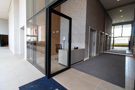 Studio para alugar com 25m², 1 quarto e sem vaga Studio para alugar com 25m², 1 quarto e sem vagaHall de entrada