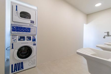Studio para alugar com 25m², 1 quarto e sem vaga Studio para alugar com 25m², 1 quarto e sem vagaLavanderia