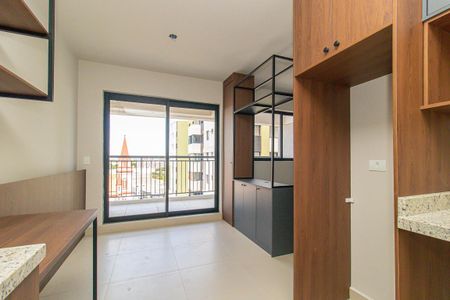 Studio para alugar com 25m², 1 quarto e sem vaga Studio para alugar com 25m², 1 quarto e sem vagaSala/Cozinha