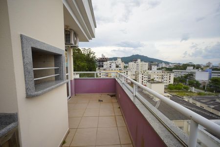 Churrasqueira de apartamento para alugar com 2 quartos, 85m² em Córrego Grande, Florianópolis