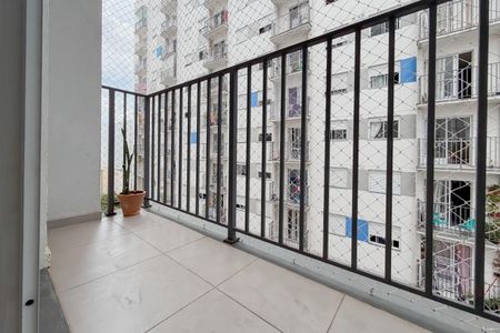 Varanda da Sala de apartamento para alugar com 2 quartos, 40m² em Cambuci, São Paulo