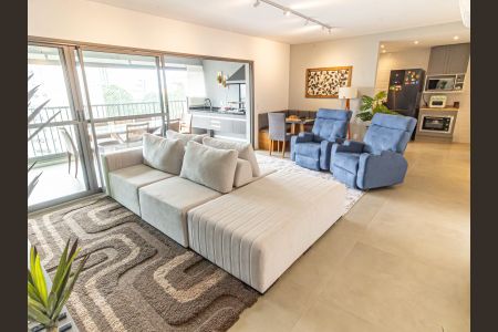 Sala de apartamento à venda com 3 quartos, 139m² em Alto da Mooca, São Paulo