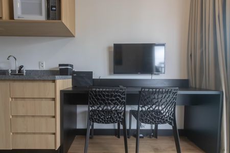 Apartamento para alugar com 28m², 1 quarto e sem vagaSala