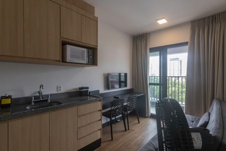 Apartamento para alugar com 28m², 1 quarto e sem vagaSala
