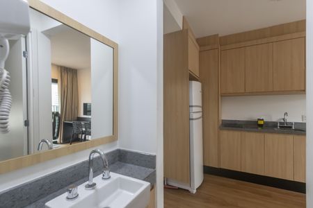 Apartamento para alugar com 28m², 1 quarto e sem vagaBanheiro