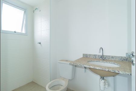 Banheiro de apartamento à venda com 1 quarto, 25m² em Brás, São Paulo