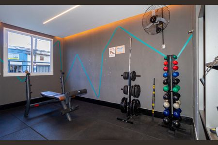 Apartamento à venda com 25m², 1 quarto e sem vagaAcademia