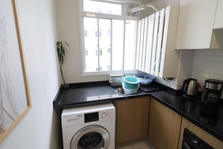 Apartamento à venda com 48m², 2 quartos e 1 vagaCozinha e Área de Serviço