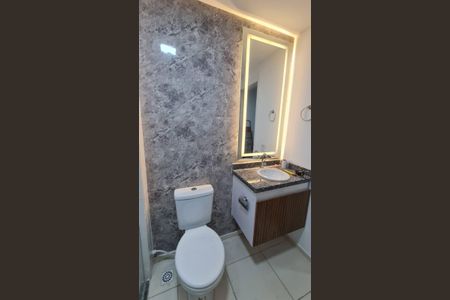 Banheiro de apartamento para alugar com 3 quartos, 127m² em Parque Liberdade, Americana