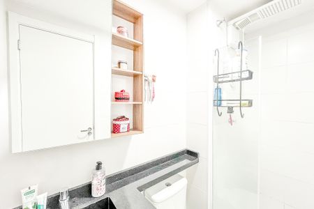 Apartamento à venda com 28m², 1 quarto e sem vagaBanheiro da Suíte