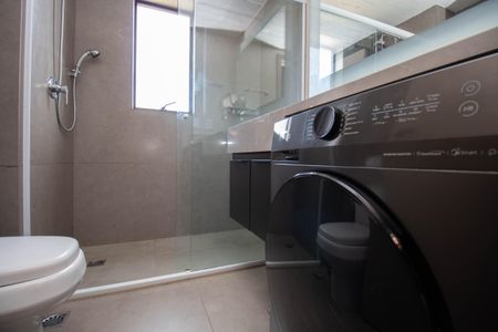 Apartamento para alugar com 45m², 1 quarto e sem vagaBanheiro da Suíte