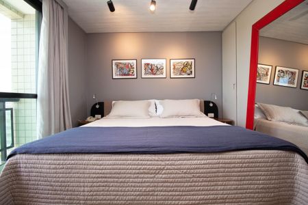 Apartamento para alugar com 45m², 1 quarto e sem vagaSuíte