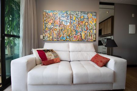 Sala de apartamento para alugar com 1 quarto, 45m² em Quadra 5, Brasília