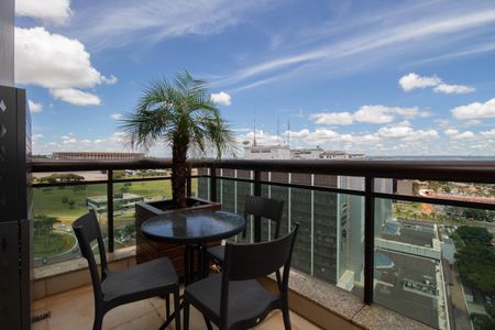 Sacada de apartamento para alugar com 1 quarto, 45m² em Quadra 5, Brasília