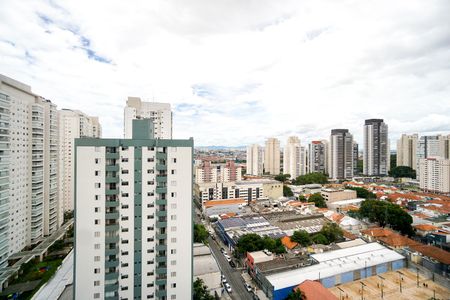 Vista da varanda de apartamento à venda com 2 quartos, 63m² em Tatuapé, São Paulo