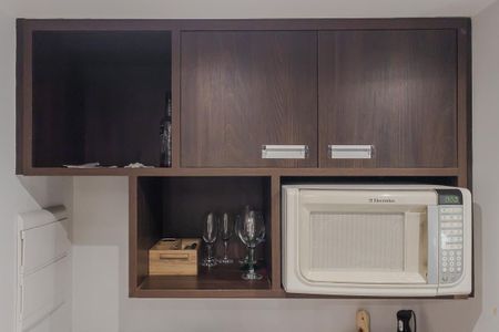 Studio para alugar com 31m², 1 quarto e 1 vaga Studio para alugar com 31m², 1 quarto e 1 vagaCozinha