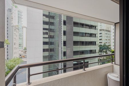 Varanda de kitnet/studio para alugar com 1 quarto, 31m² em Paraíso, São Paulo