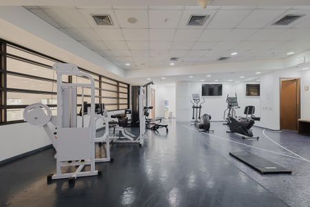 Studio para alugar com 31m², 1 quarto e 1 vaga Studio para alugar com 31m², 1 quarto e 1 vagaAcademia