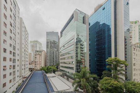 Vista da Varanda de kitnet/studio para alugar com 1 quarto, 31m² em Paraíso, São Paulo