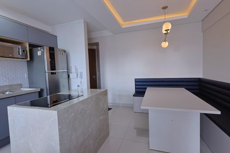 Sala de apartamento para alugar com 2 quartos, 65m² em Vila Rosa, Goiânia