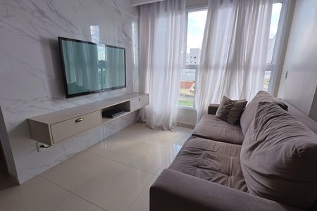 Sala de apartamento para alugar com 2 quartos, 65m² em Vila Rosa, Goiânia