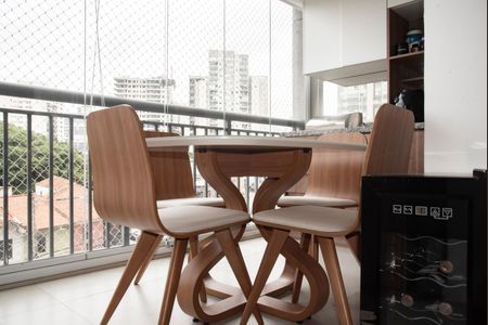Varanda gourmet de apartamento à venda com 2 quartos, 52m² em Vila Clementino, São Paulo