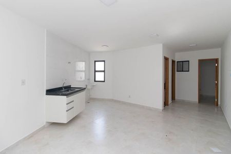 Sala/Cozinha de apartamento para alugar com 2 quartos, 42m² em Vila Isolina Mazzei, São Paulo