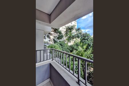 Studio para alugar com 26m², 1 quarto e sem vagaVaranda