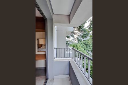 Studio para alugar com 26m², 1 quarto e sem vagaVaranda