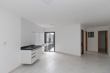 Sala/Cozinha de apartamento para alugar com 2 quartos, 55m² em Vila Isolina Mazzei, São Paulo