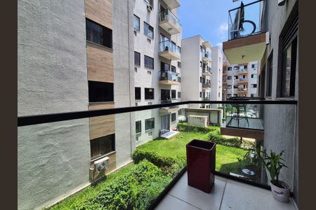 Varanda  de apartamento para alugar com 2 quartos, 46m² em Vargem Grande, Rio de Janeiro